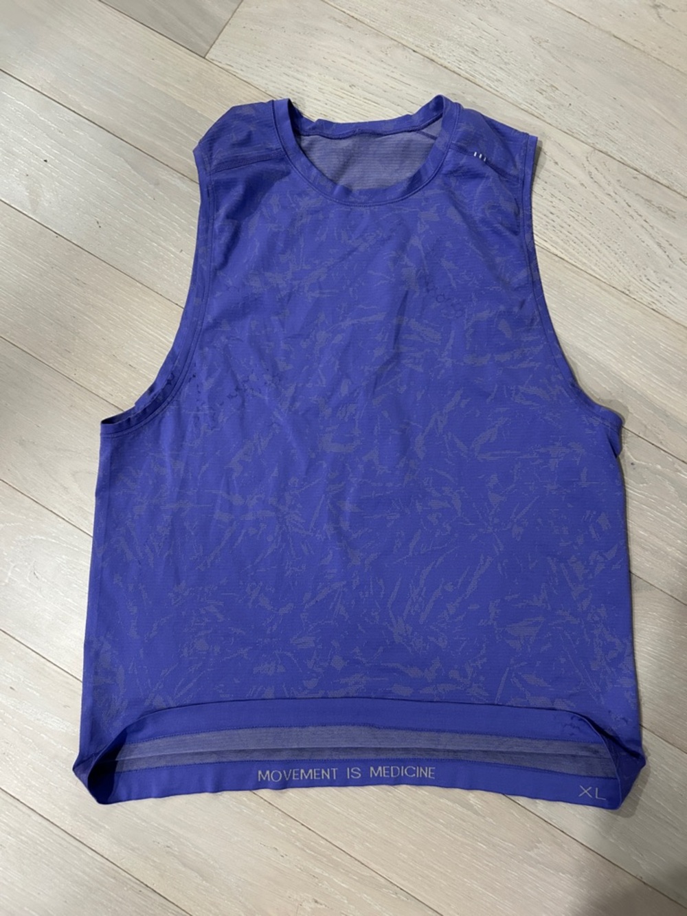 lululemon athletica Purple Sleeveless Tank Top